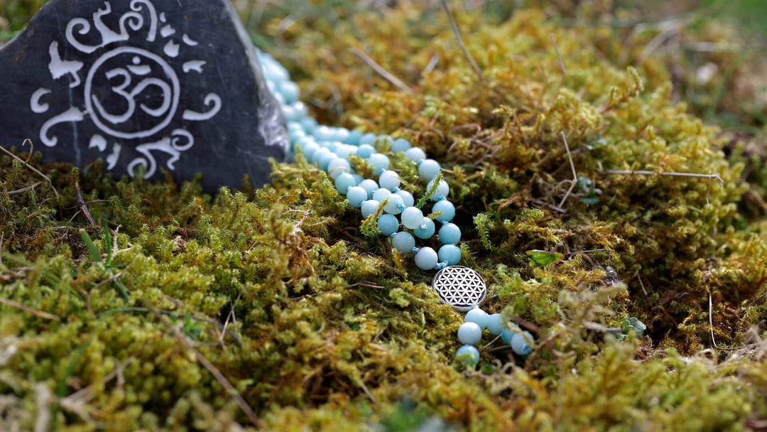 Mala Amazonit türkis Blume des Lebens online kaufen