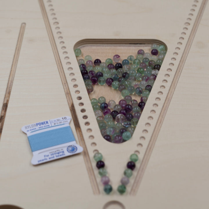 Mala selber knoten aus Fluorit