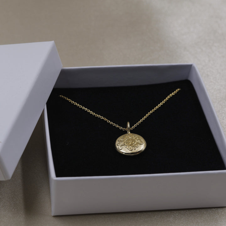 Schmuck |Malasonne als Anhänger | 925er Silber, rosé- und gelbvergoldet