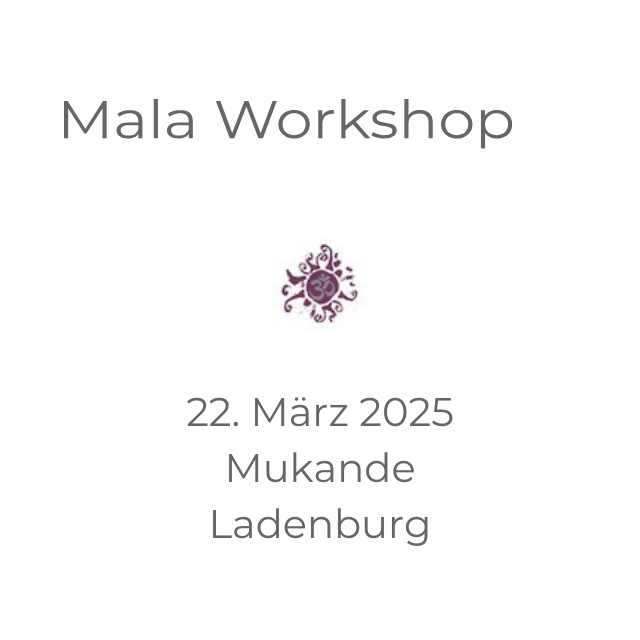 Mala Workshop Ladenburg - 22. März 2025