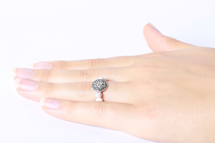 Ring Magnesit | 4 mm | mit  Malasonne, OM oder Solo