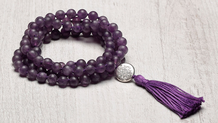 Mala Amethyst Malamünze Malasonne Silber online kaufen